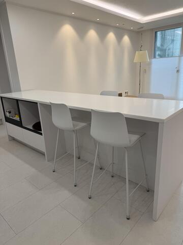 오창롯데캐슬 아파트 아일랜드식탁